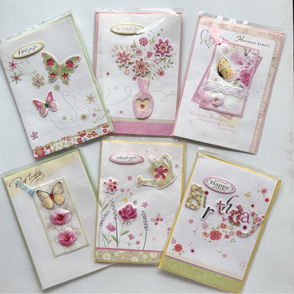 New $1/ea Holiday Birthday Card Selected Patterns Bundle BNIB - Picture 5 of 12